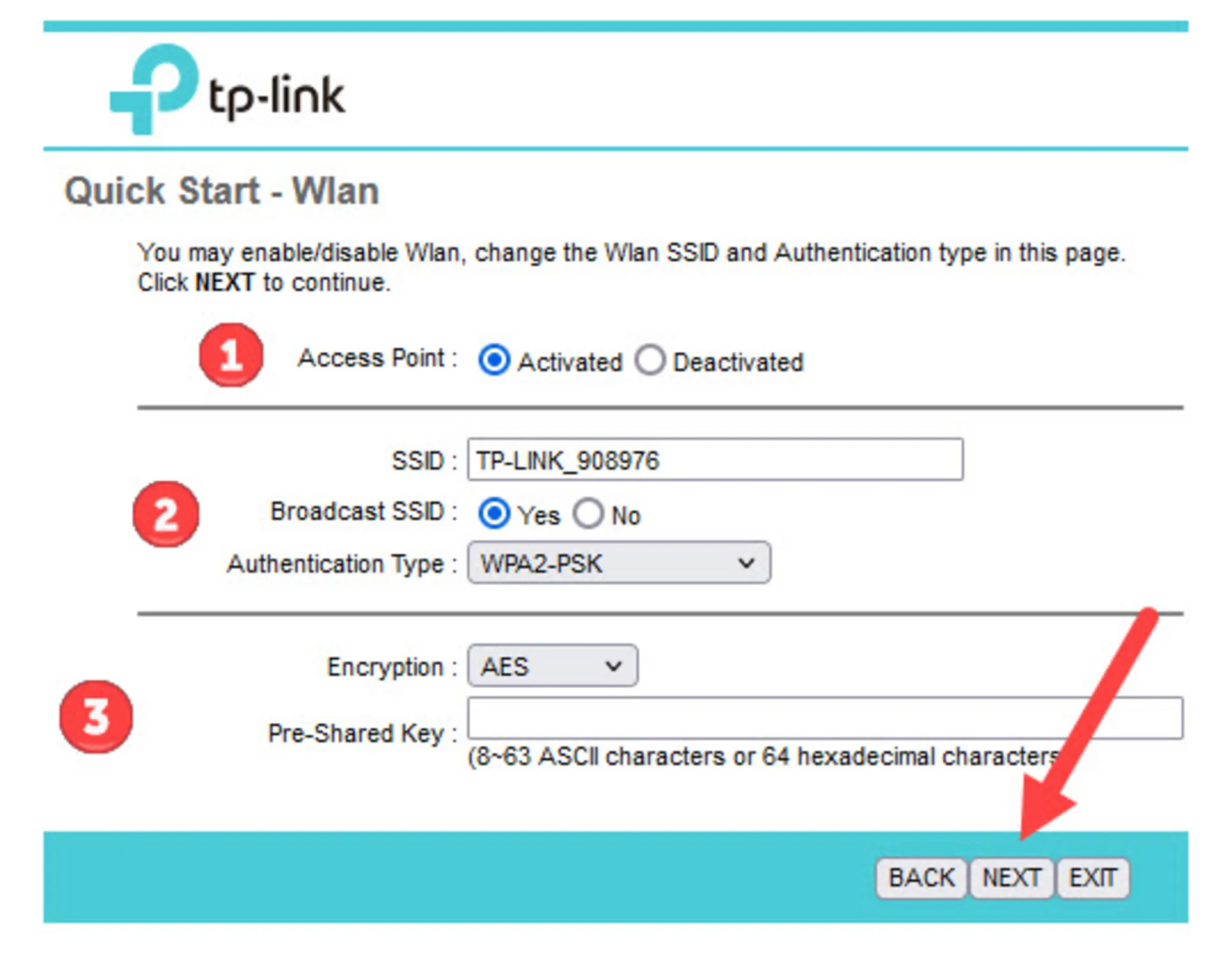تنظیمات مودم تی پی لینک