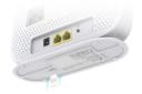 نمای پایین مودم و روتر سیم‌ کارتی تی پی لینک TP-Link TL-MR105