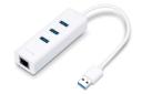 نمای سمت راست هاب USB-A تی پی لینک 4 پورت مدل UE330