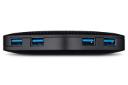 نمای کناری هاب USB-A تی پی لینک 4 پورت مدل UH400