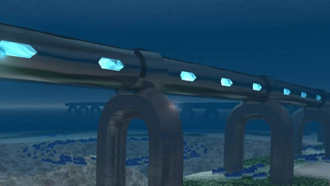 طرح مفهومی تونل ترنس آتلانتیک Transatlantic Tunnel