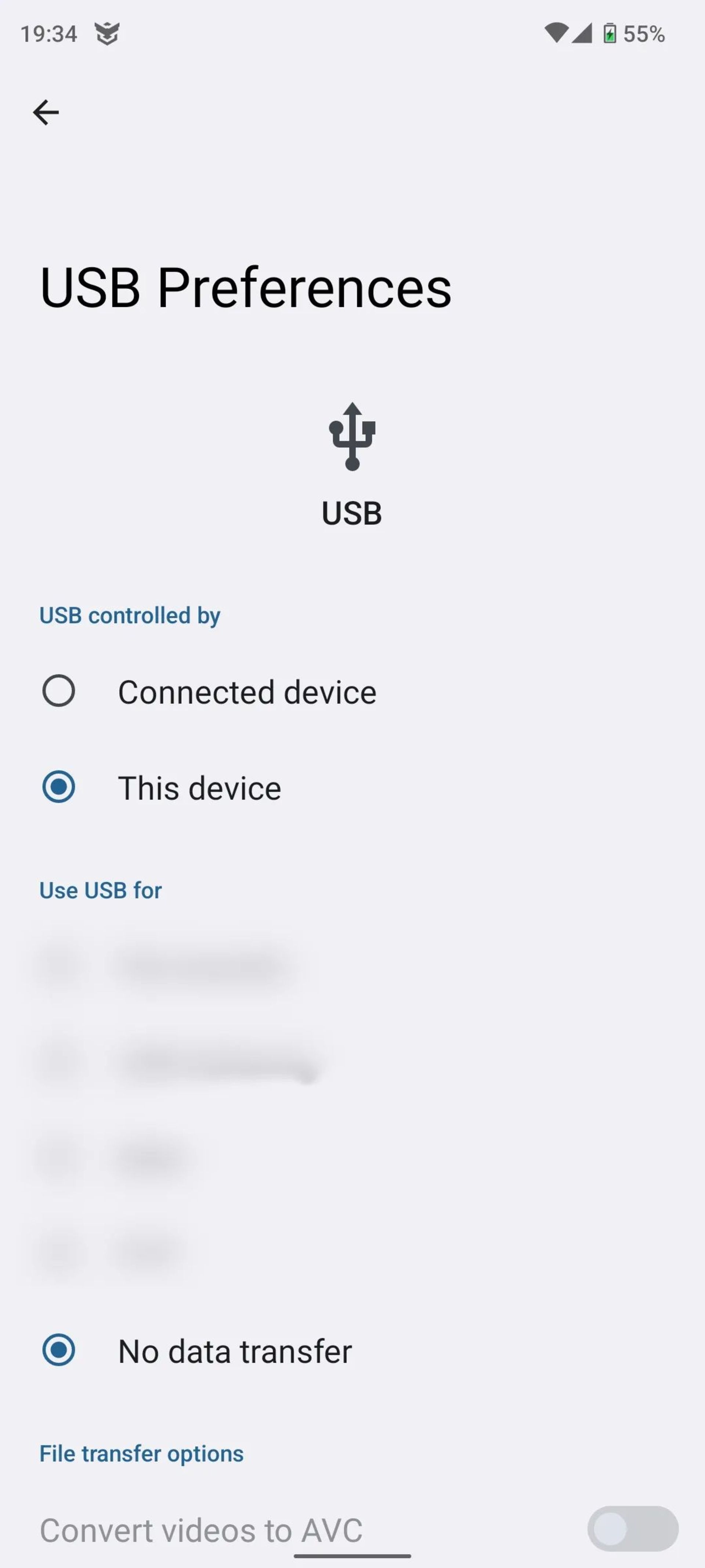 انتقال فایل با USB ازطریق گوشی به کامپیوتر