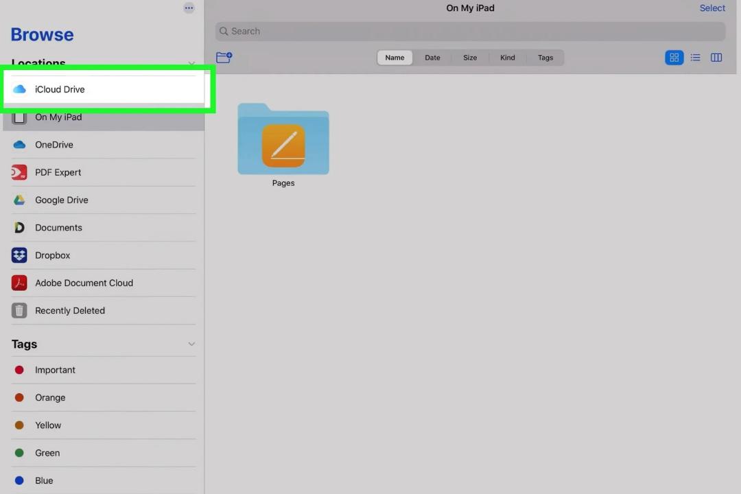انتقال فایل از کامپیوتر به آیپد با iCloud مرحله ۱۰