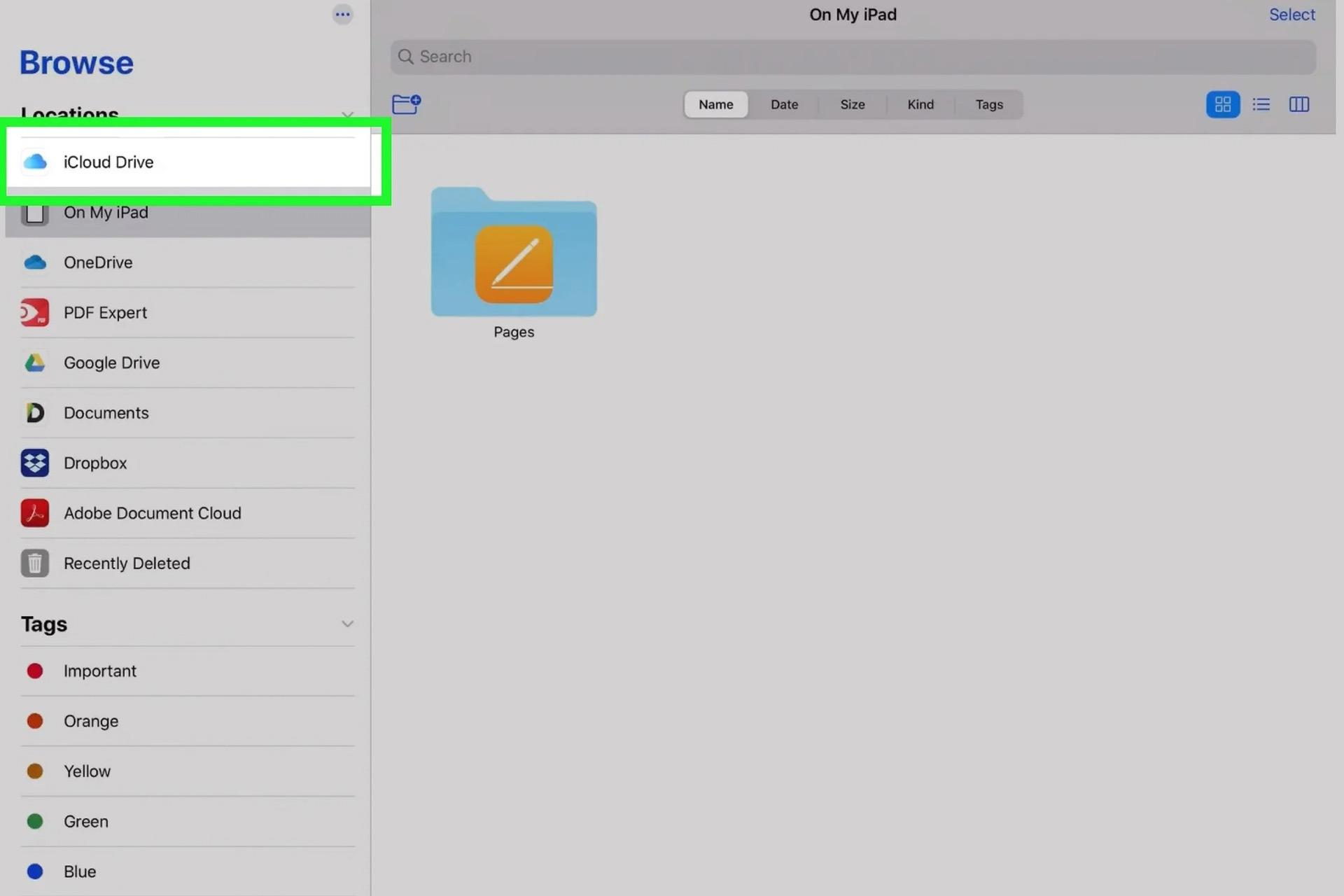 انتقال فایل از کامپیوتر به آیپد با iCloud مرحله ۱۰