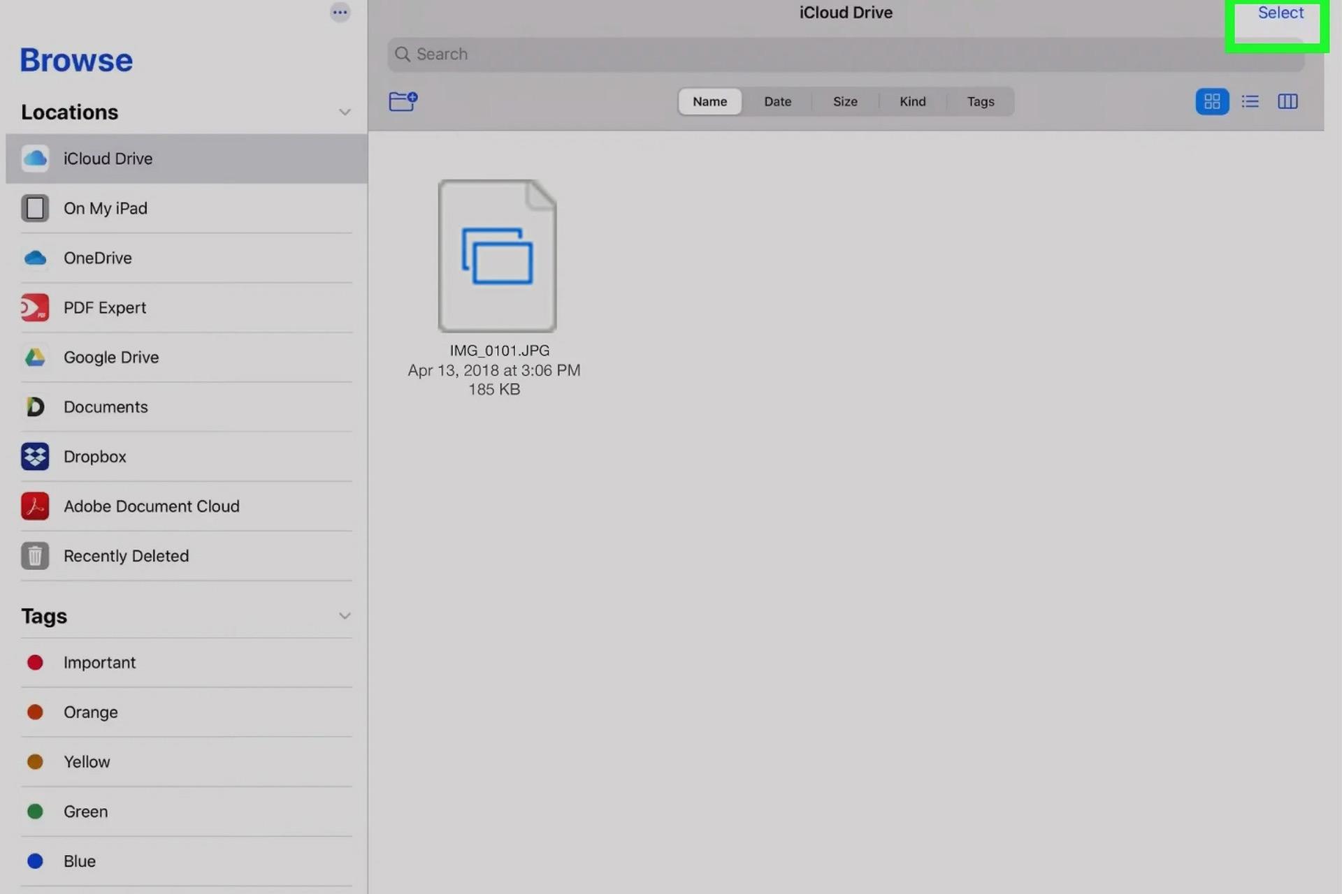 انتقال فایل از کامپیوتر به آیپد با iCloud مرحله ۱۱