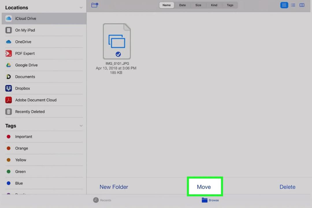 انتقال فایل از کامپیوتر به آیپد با iCloud مرحله ۱۳
