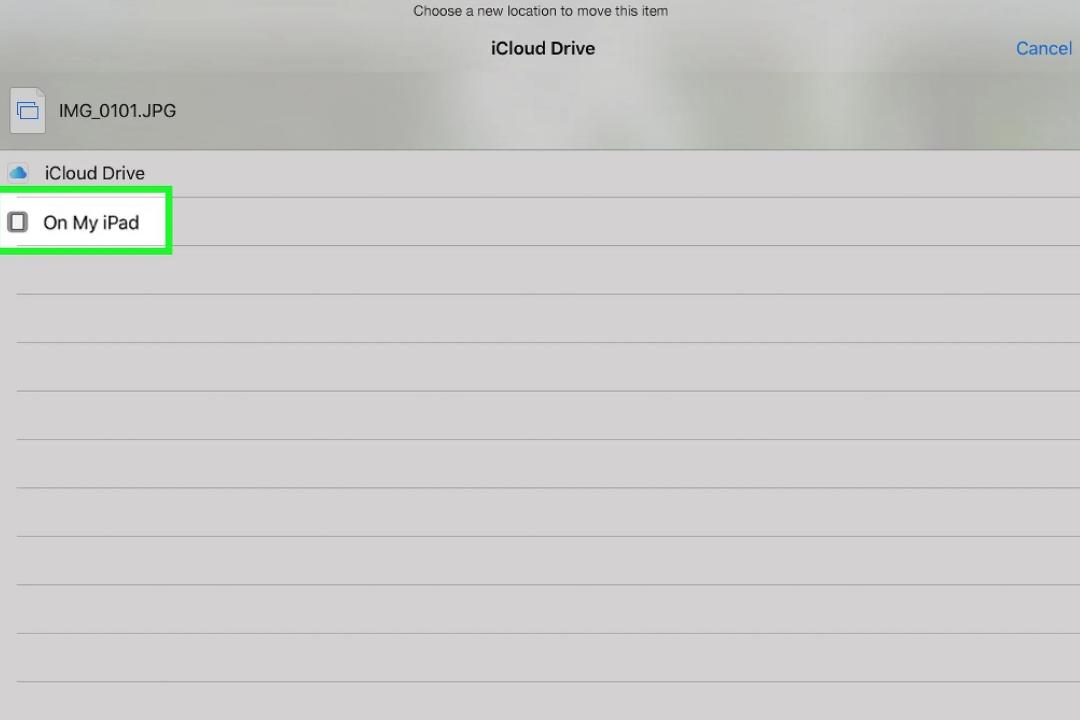 انتقال فایل از کامپیوتر به آیپد با iCloud مرحله ۱۴