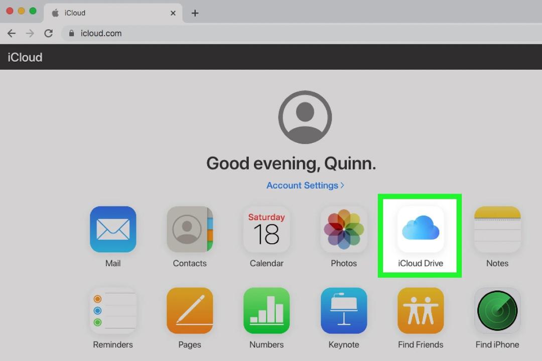 انتقال فایل از کامپیوتر به آیپد با iCloud مرحله ۳