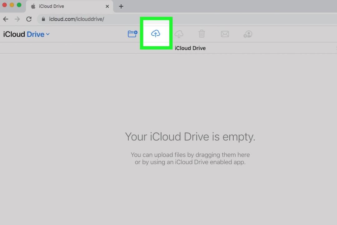 انتقال فایل از کامپیوتر به آیپد با iCloud مرحله ۴