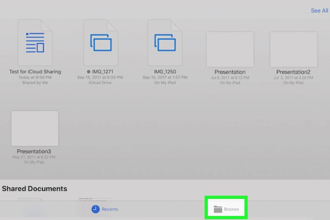 انتقال فایل از کامپیوتر به آیپد با iCloud مرحله ۹