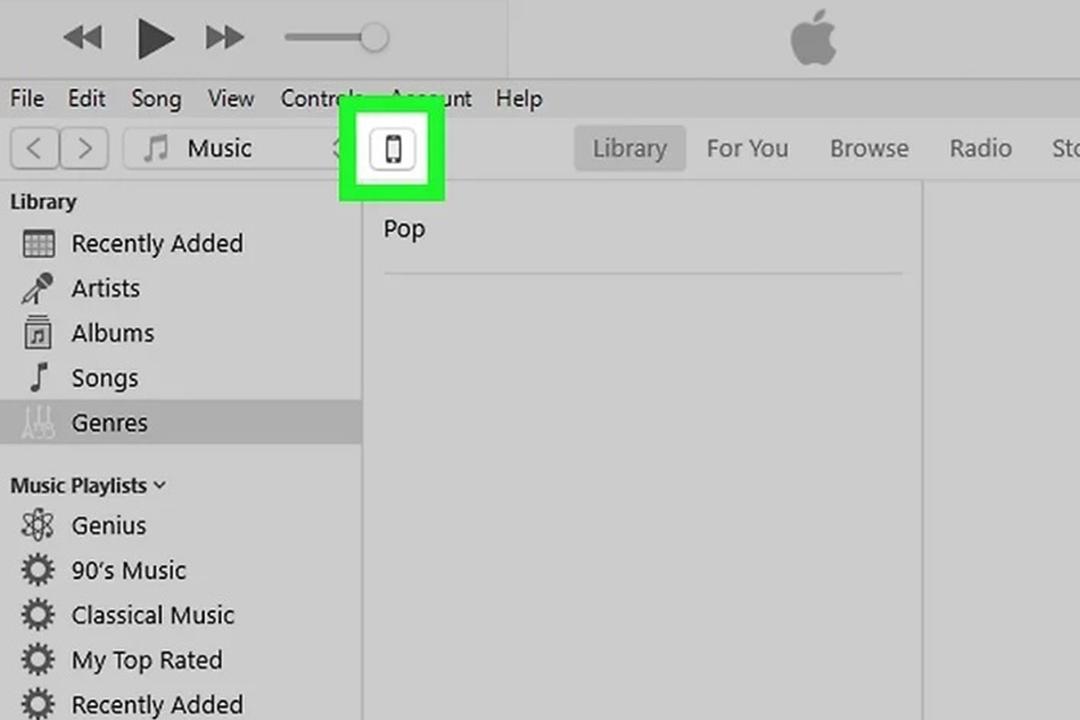 انتقال فایل از کامپیوتر به آیپد با iTunes مرحله ۲