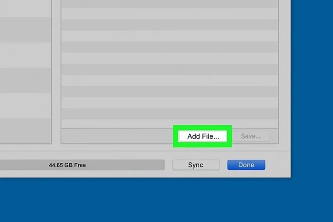انتقال فایل از کامپیوتر به آیپد با iTunes مرحله ۵