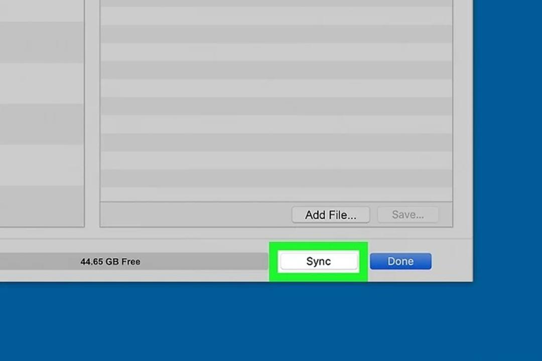 انتقال فایل از کامپیوتر به آیپد با iTunes مرحله ۸