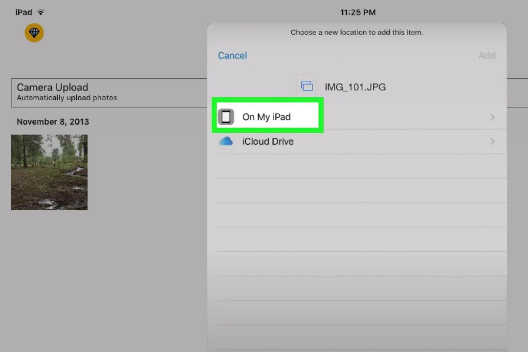 انتقال فایل از کامپیوتر به آیپد با OneDrive مرحله ۱۱