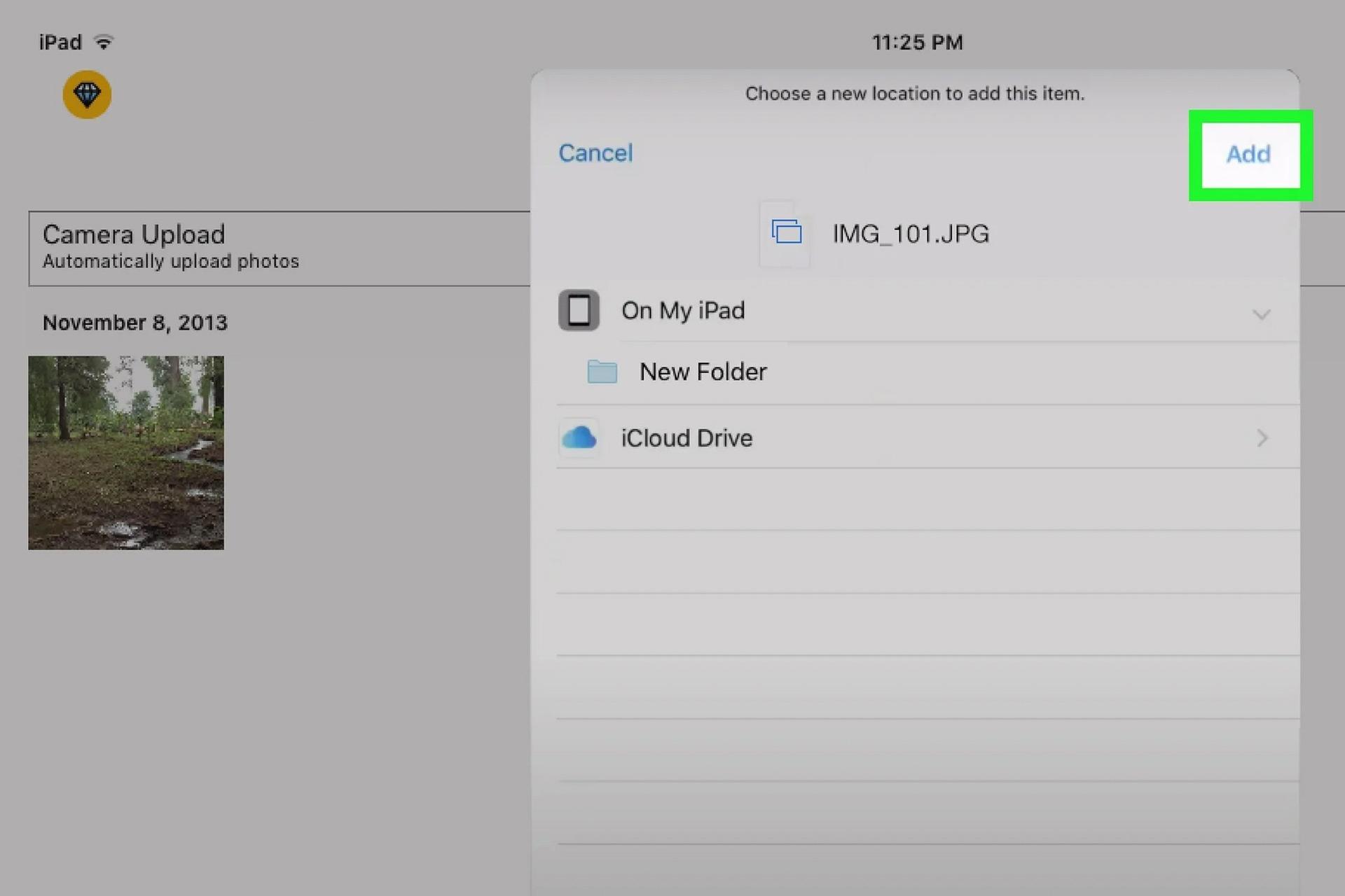 انتقال فایل از کامپیوتر به آیپد با OneDrive مرحله ۱۳