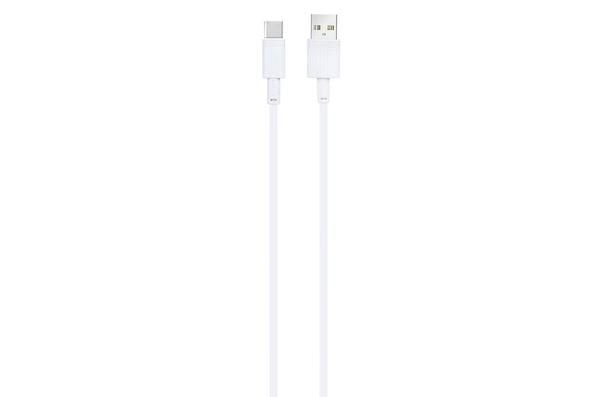 کانکتور و اتصال کابل شارژ USB ترانیو Type-A به Type-C مدل S13-C با طول 1 متر