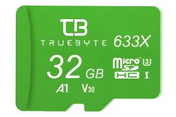 کارت حافظه تروبایت TRUEBYTE 633X V30 A1 microSDHC Class 10 UHS-I U3 32GB