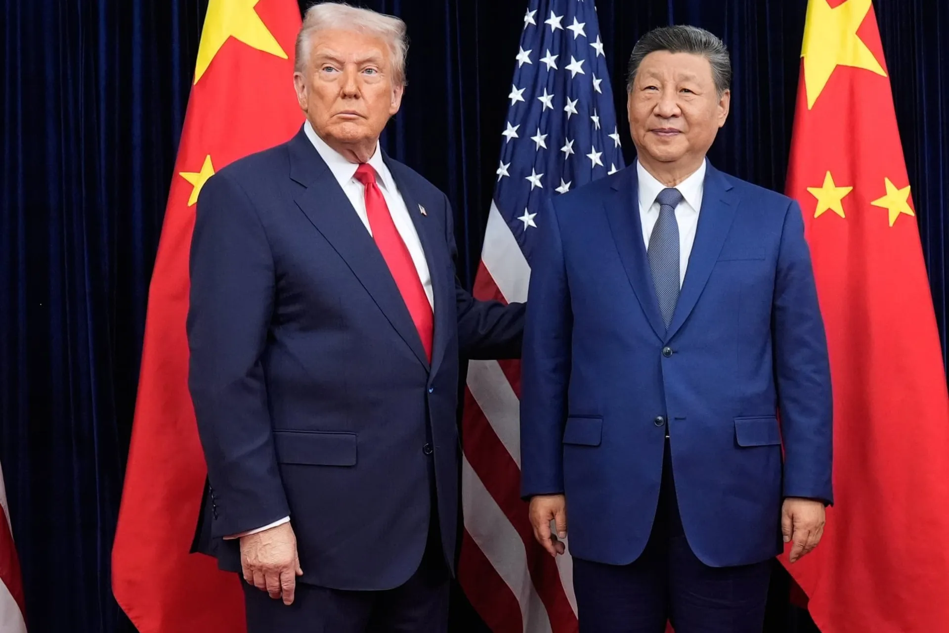 دیدار رئیس‌جمهور آمریکا و چین