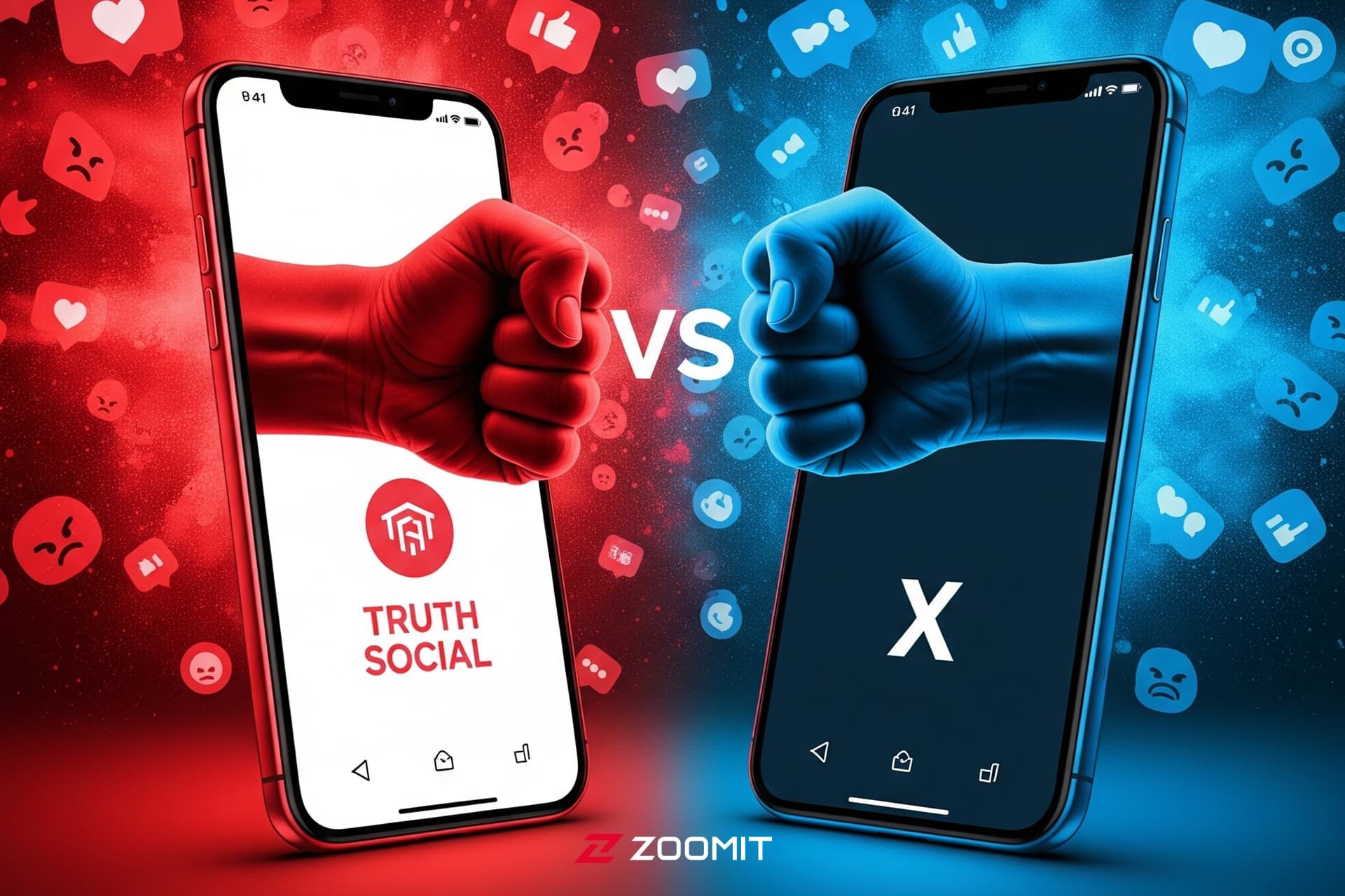 طرح هوش مصنوعی از رویارویی شبکه اجتماعی Truth Social با X 