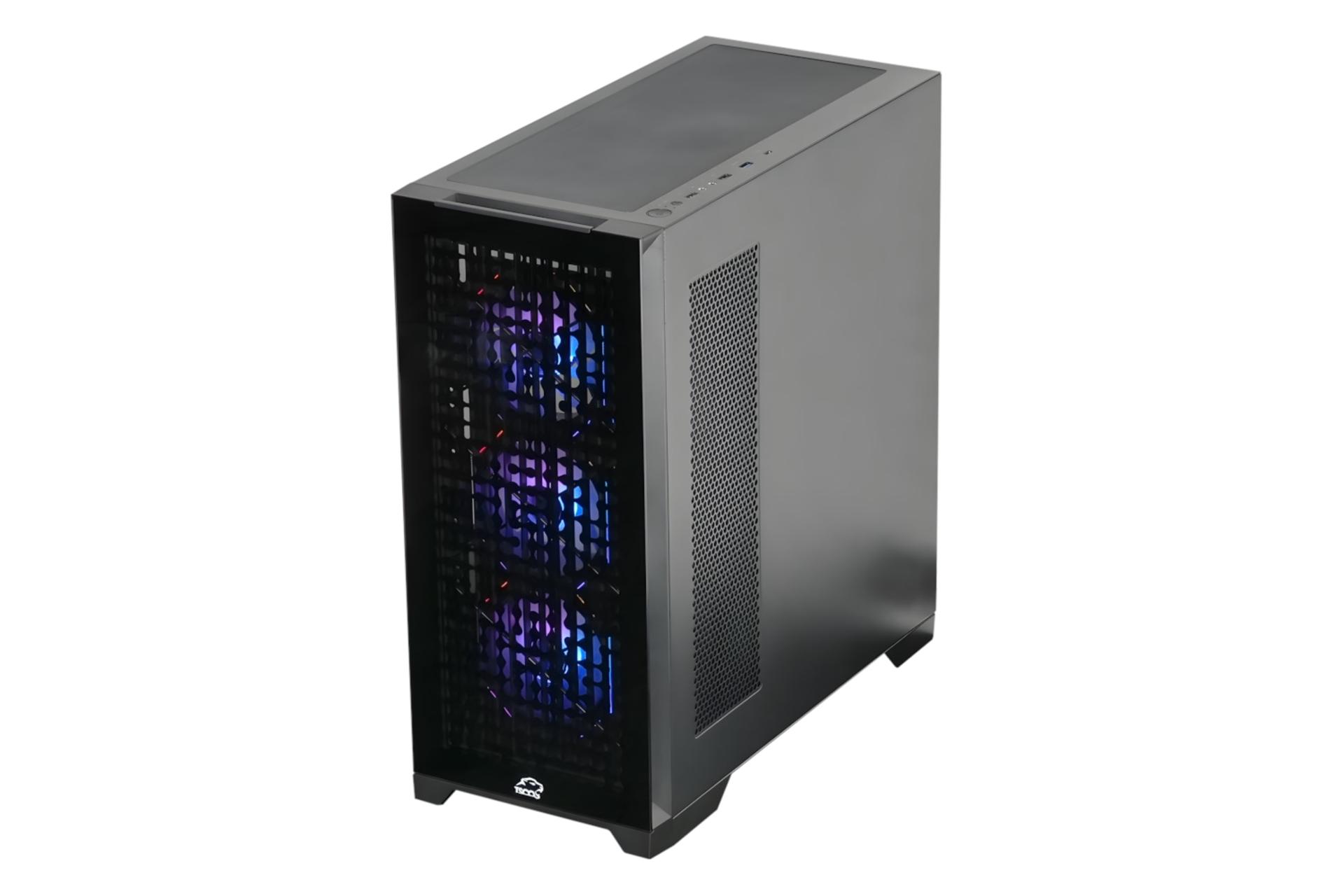 کیس کامپیوتر تسکو TSCO GC4511 Dragon’s Breath رنگ مشکی