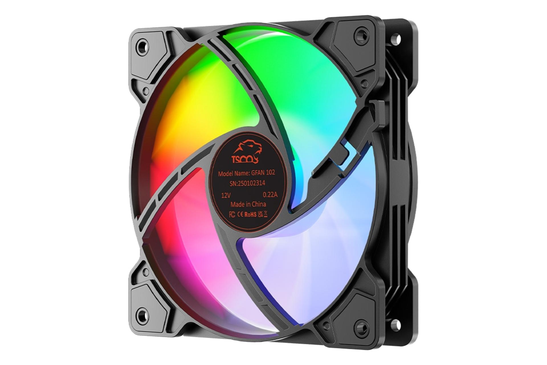پشت فن کیس تسکو TSCO GFan 102