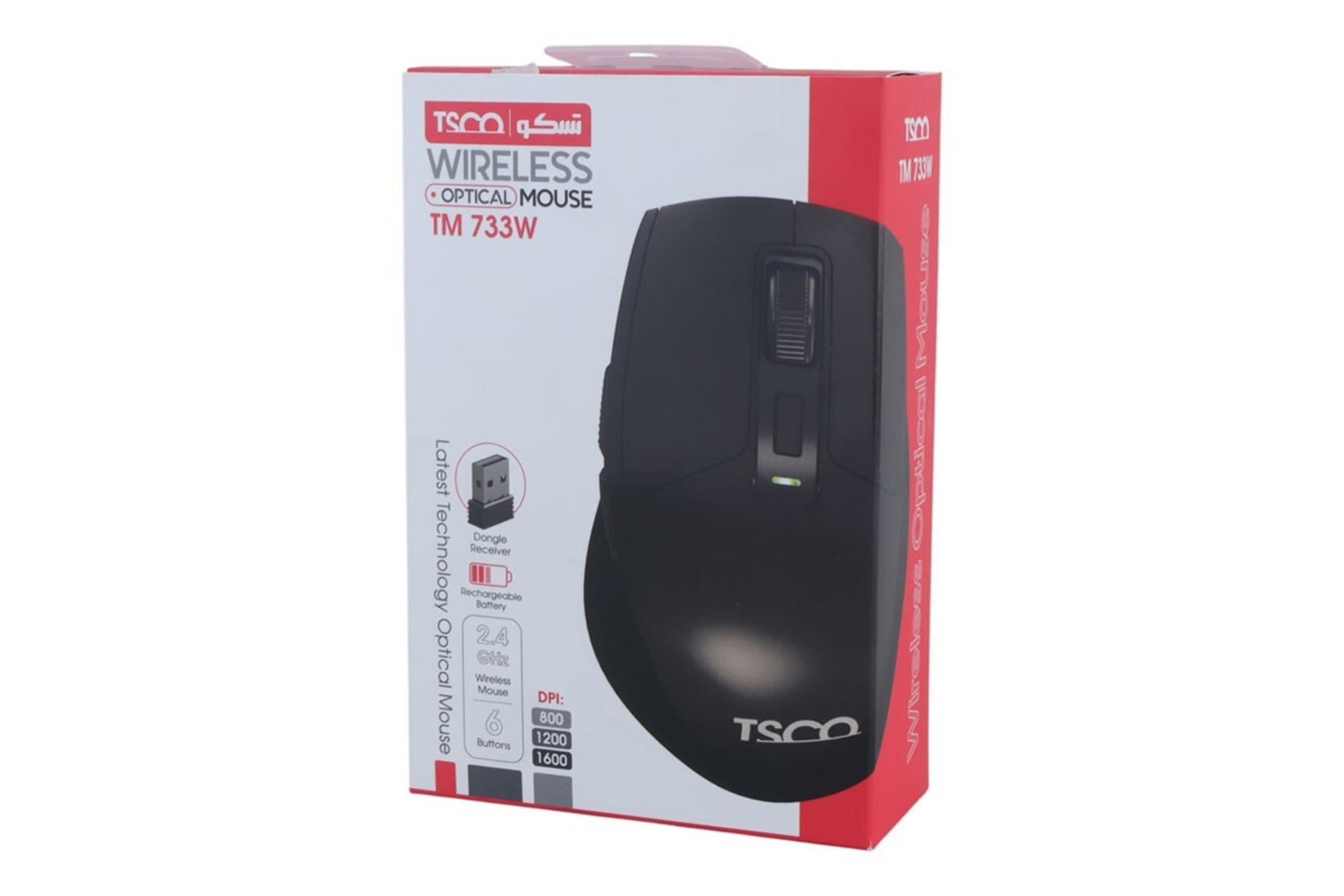جعبه ماوس تسکو TM 733W