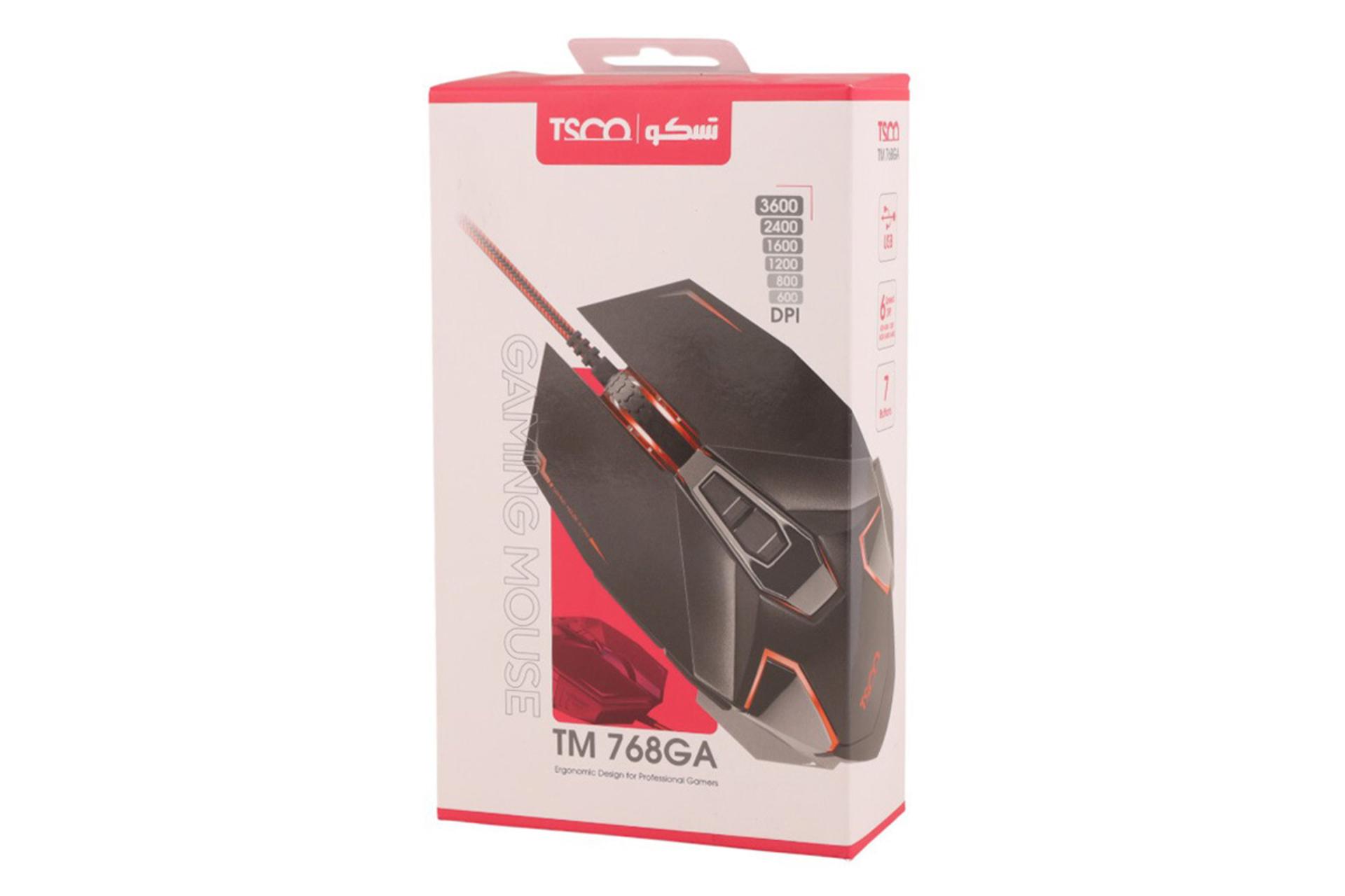 جعبه ماوس تسکو TM 768GA