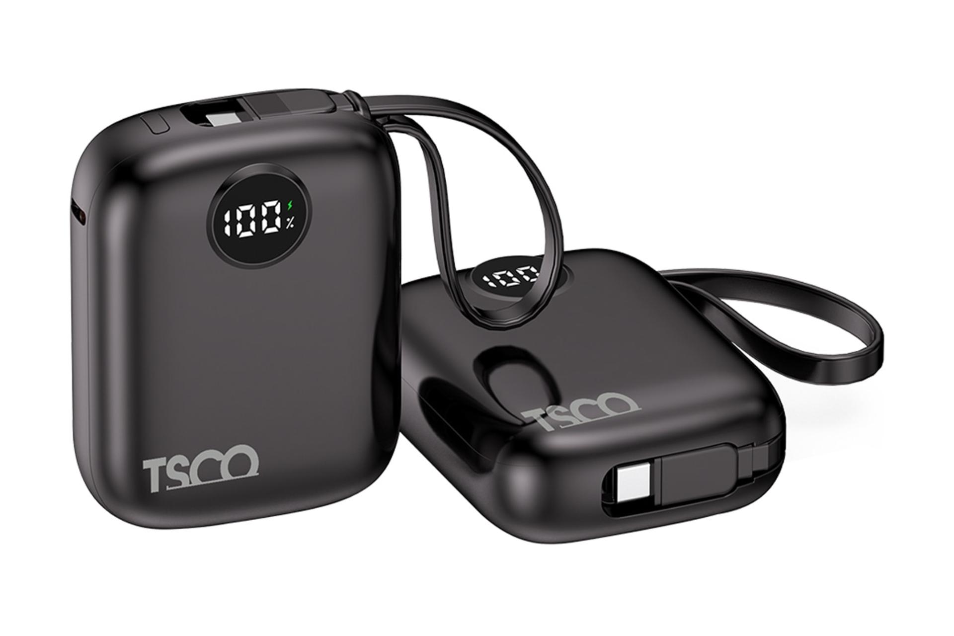 پاور بانک تسکو TSCO TP 1007 10000mAh مشکی