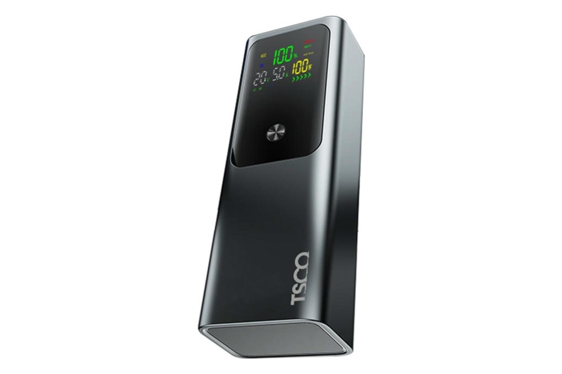 پاور بانک تسکو TSCO TP 2004 20000mAh از نمای کناری