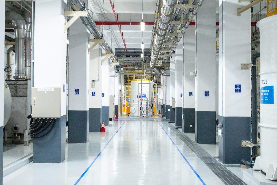 نمایی از داخل کارخانه TSMC در تایوان