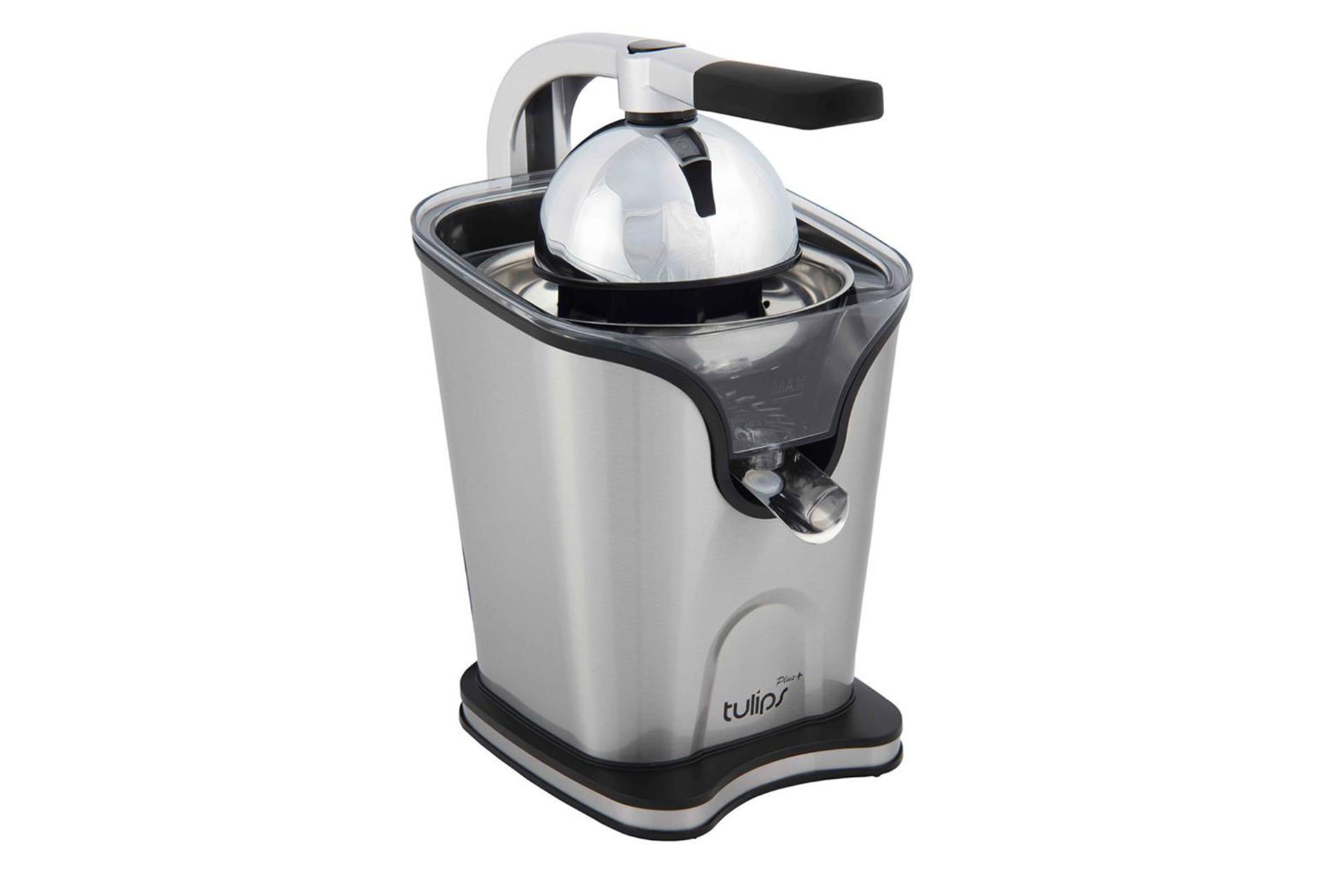 نمای نیم رخ سمت چپ آب مرکبات گیر تولیپس CJ-A418S بدنه استیل