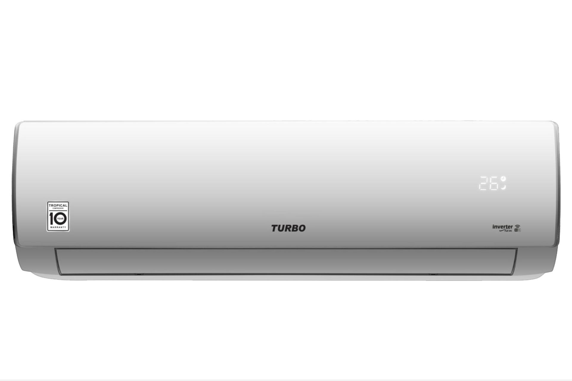 کولر گازی - اسپلیت توربو DC-24TBINV نمای جلو