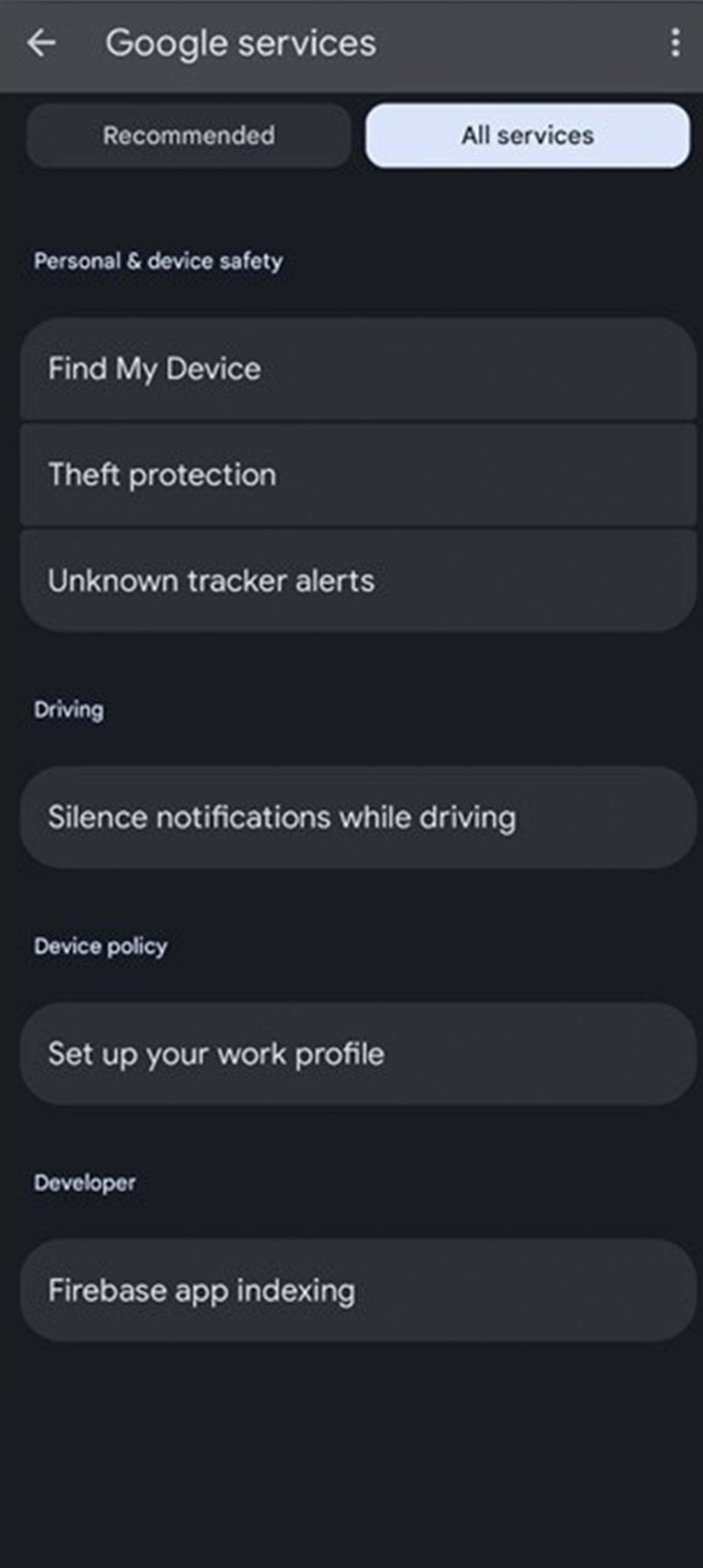 فعال‌سازی قابلیت Theft Detection Lock مرحله ششم