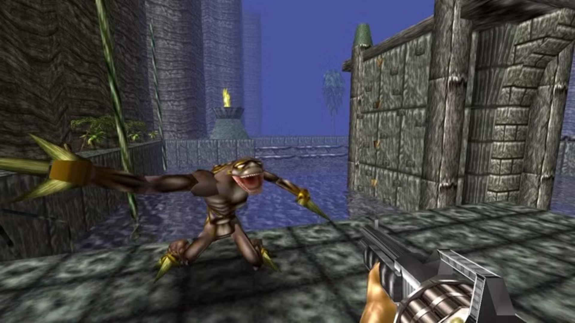 محیط بازی Turok: Dinosaur Hunter