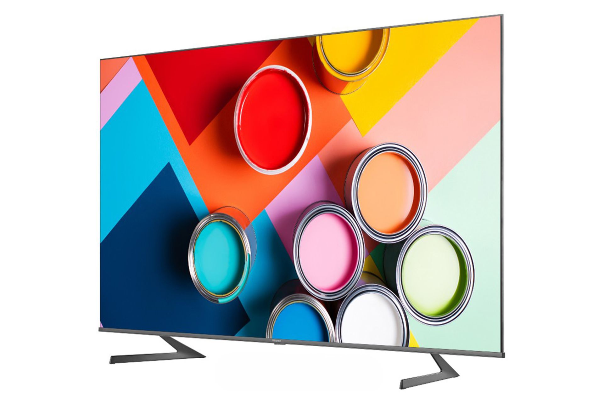 مرجع متخصصين ايران تلويزيون هايسنس Hisense A7HQ نماي جلو و راست