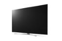 تلویزیون ال جی LG 86SJ95700GI نمای جلو و راست صفحه نمایش خاموش