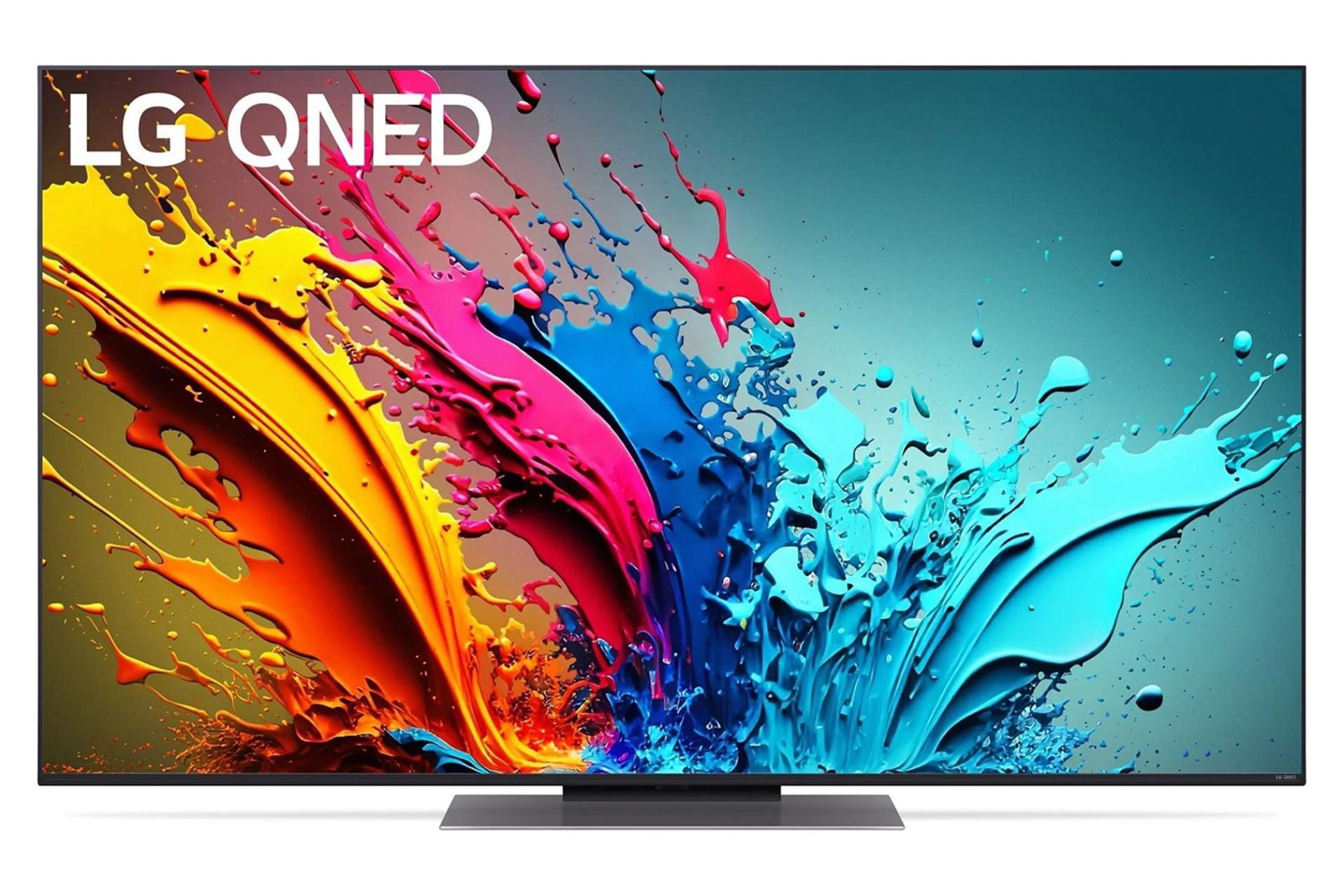 تلویزیون ال جی LG QNED86 2024 نمای جلو