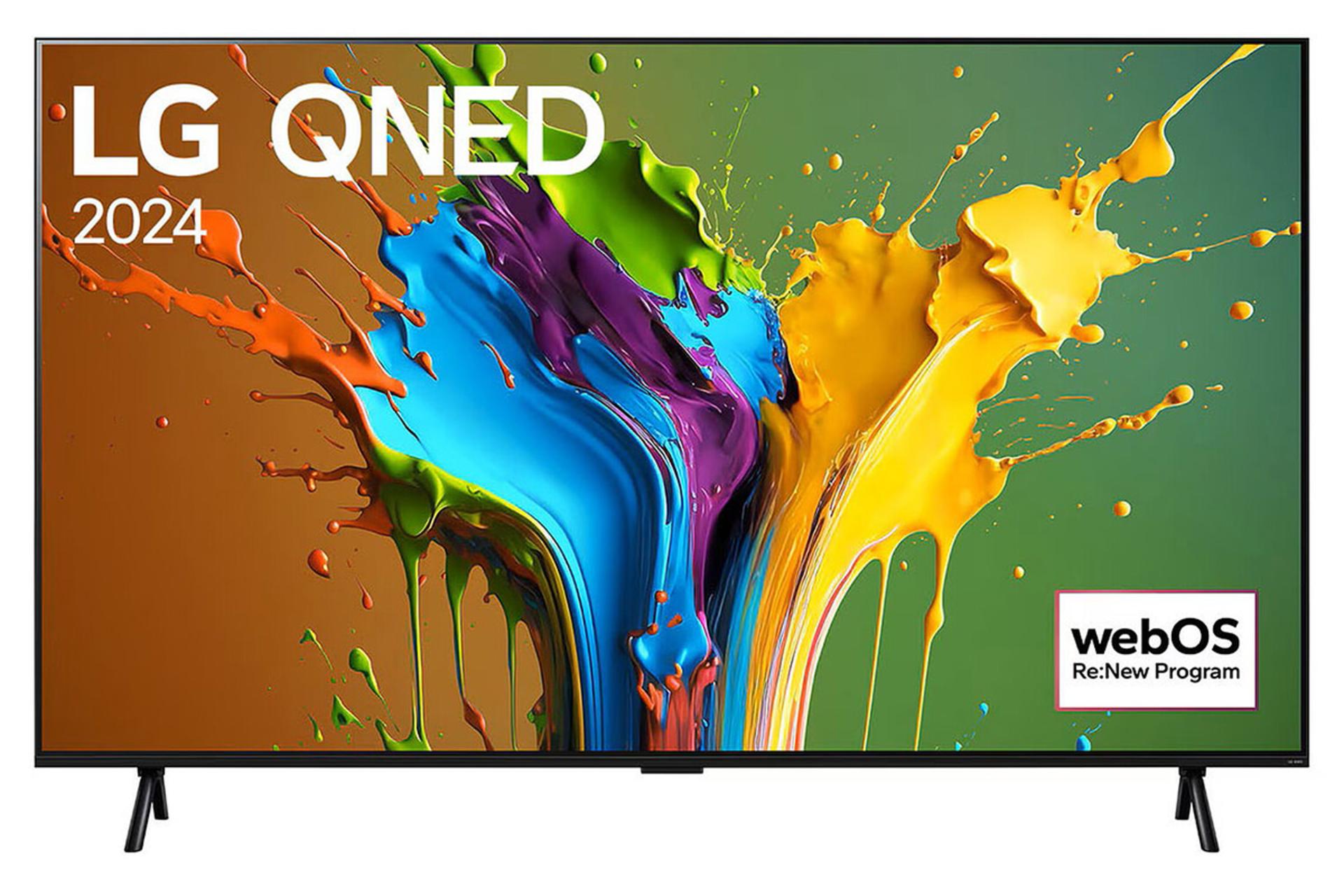 تلویزیون ال جی LG QNED89 نمای جلو