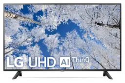 تلویزیون ال جی LG UQ7000 نمای جلو