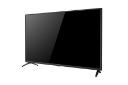 تلویزیون نکسار Nexar NTV-H43E614N نمای جلو و راست صفحه نمایش خاموش