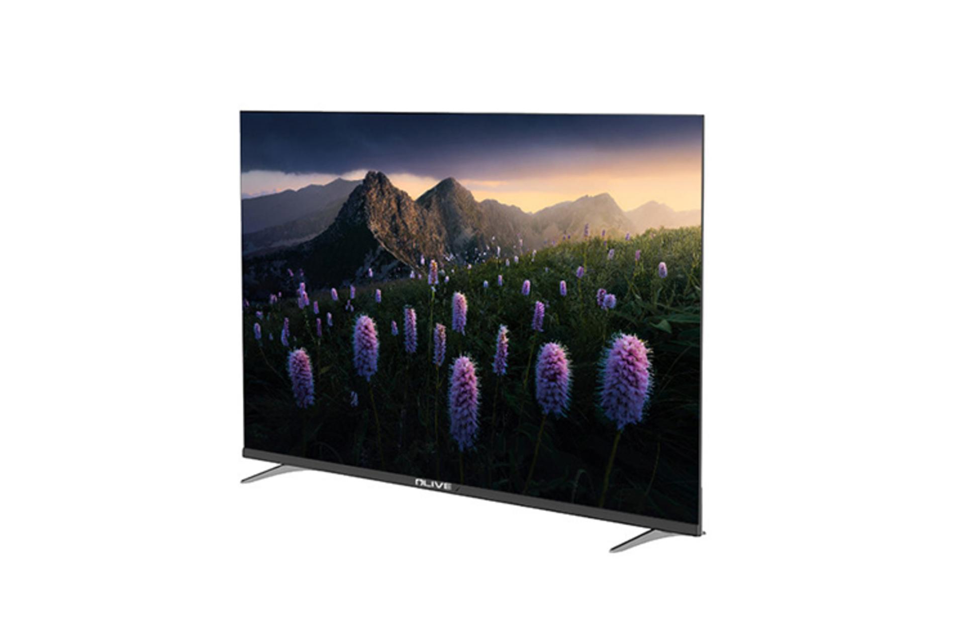تلویزیون الیو Olive 55UE8544 نمای جلو و راست
