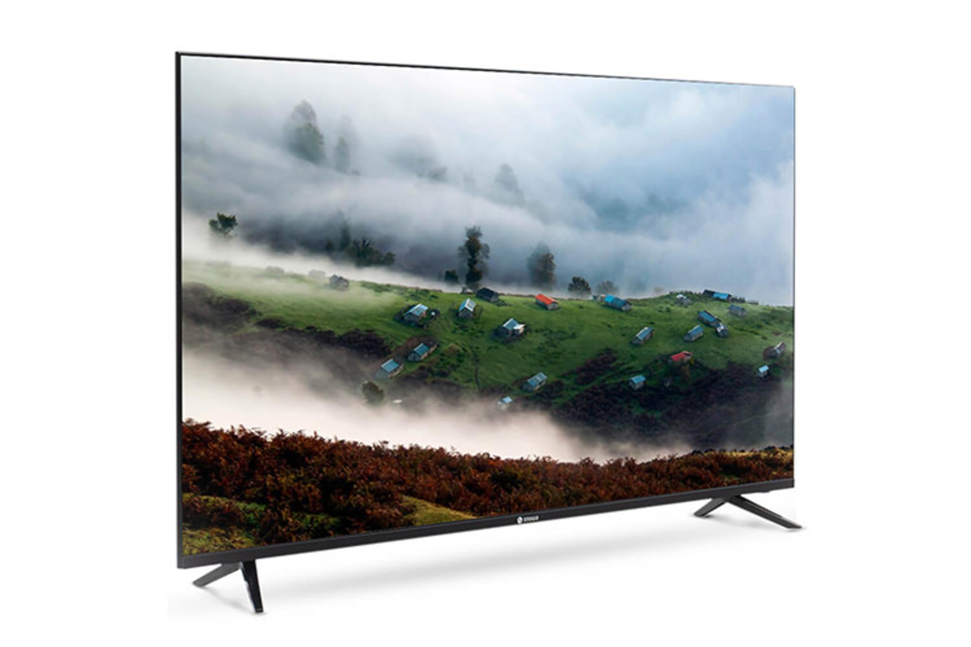 تلویزیون اسنوا Snowa LS600U نمای جلو و چپ