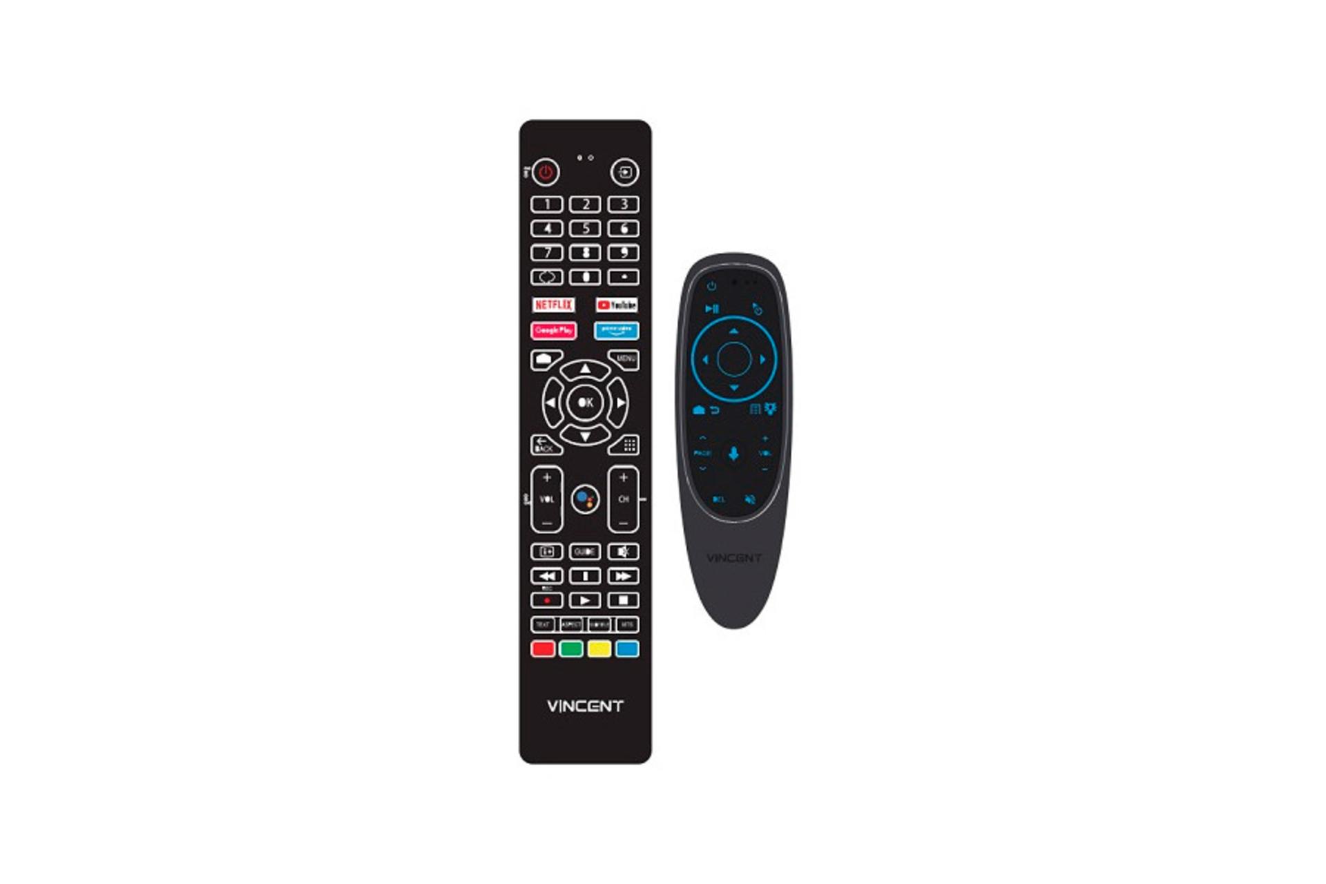 ریموت کنترل تلویزیون وینسنت Vincent 50VU7510