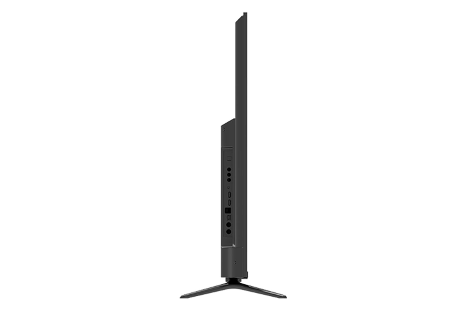 تلویزیون ایکس ویژن X.Vision XCU775 نمای جانبی و درگاه ها
