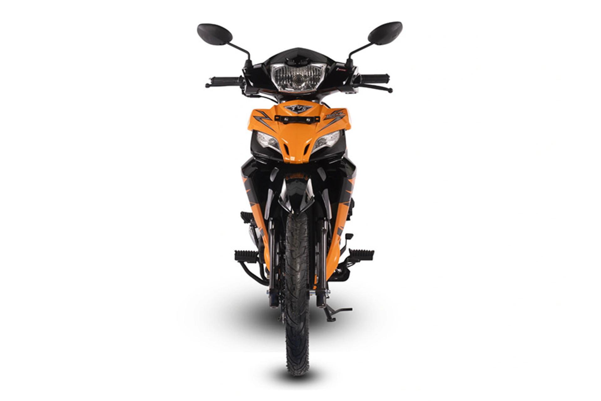 موتورسیکلت تی وی اس راکز TVS Rockz 125 نمای جلو