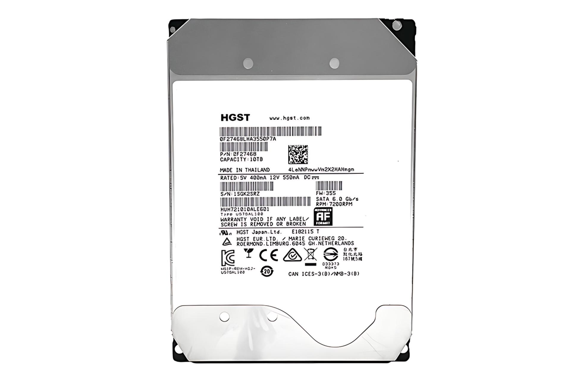 هارد دیسک هیتاچی TwinMOS HUH721010ALE601 3.5 Inch 10TB