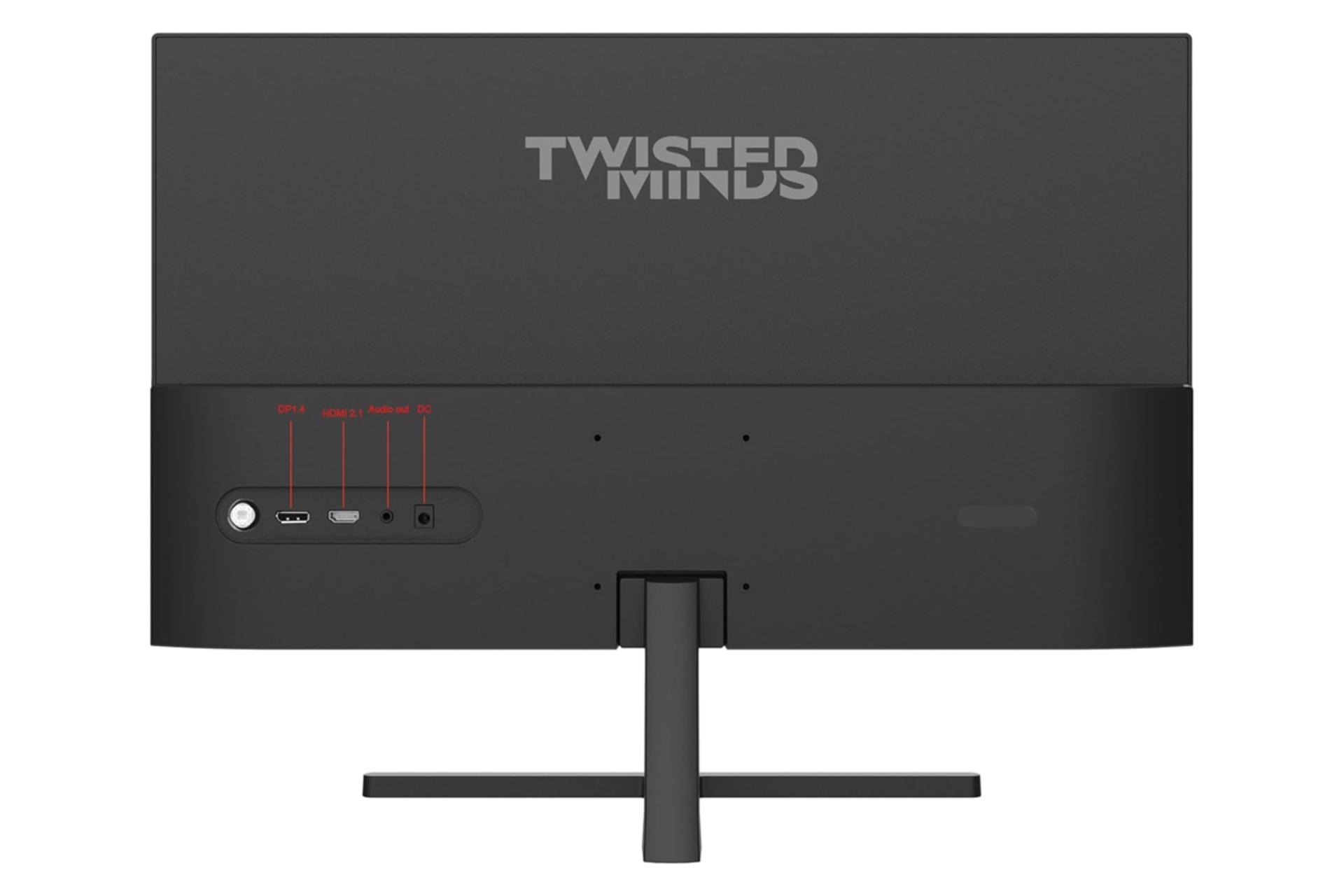 نمای پشت و بدنه مانیتور تویستد مایندز 27 اینچ مدل TM27FHD180IPS