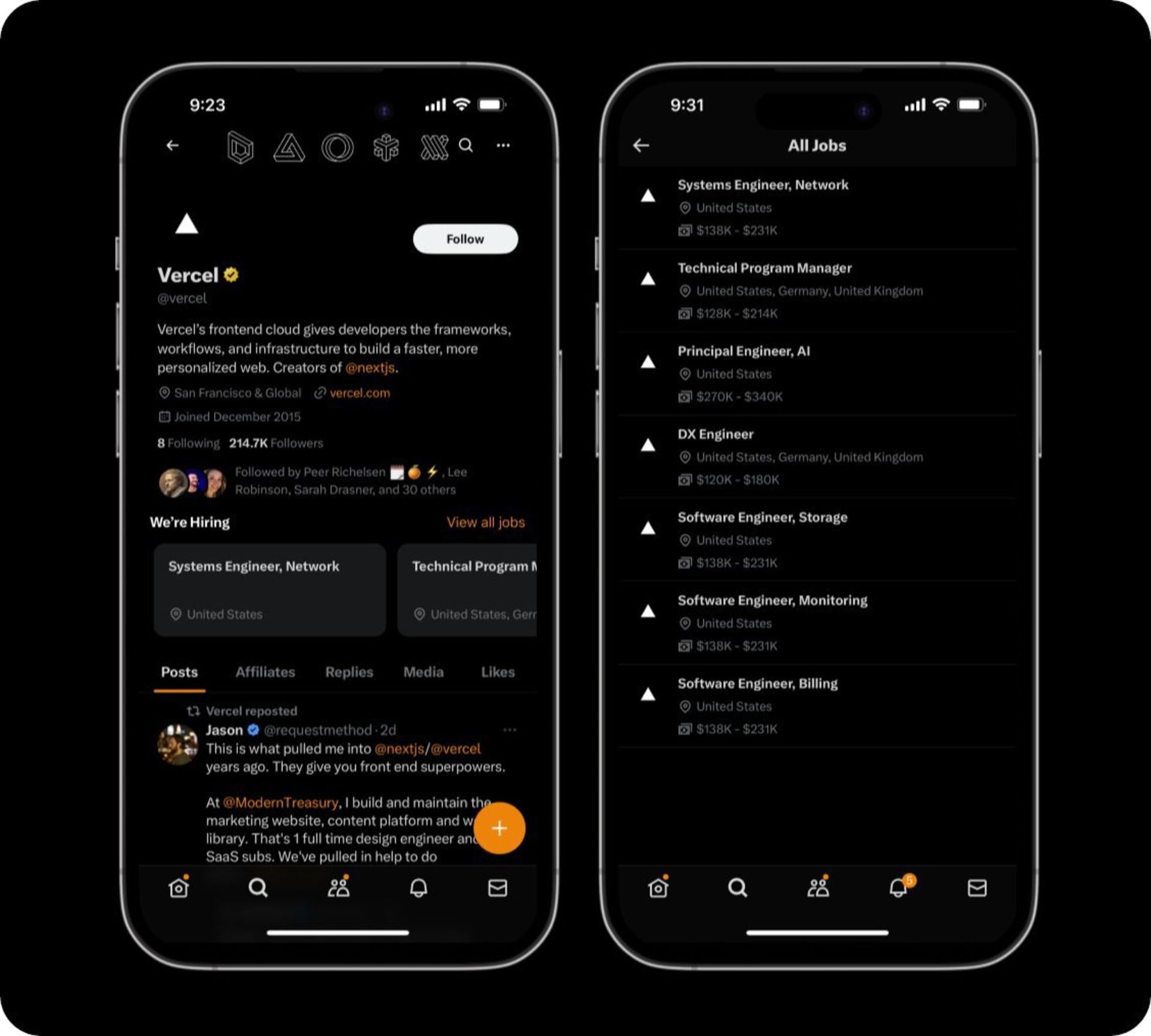 بخش استخدام ایکس برای رقابت با لینکدین