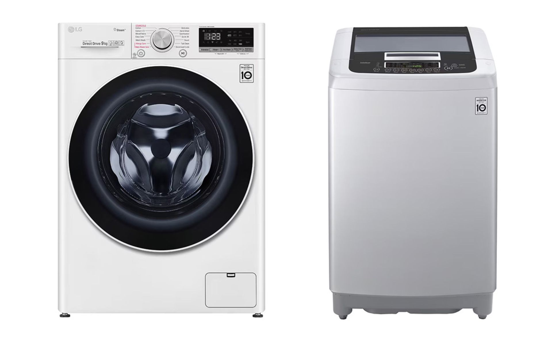 انواع ماشین لباسشویی