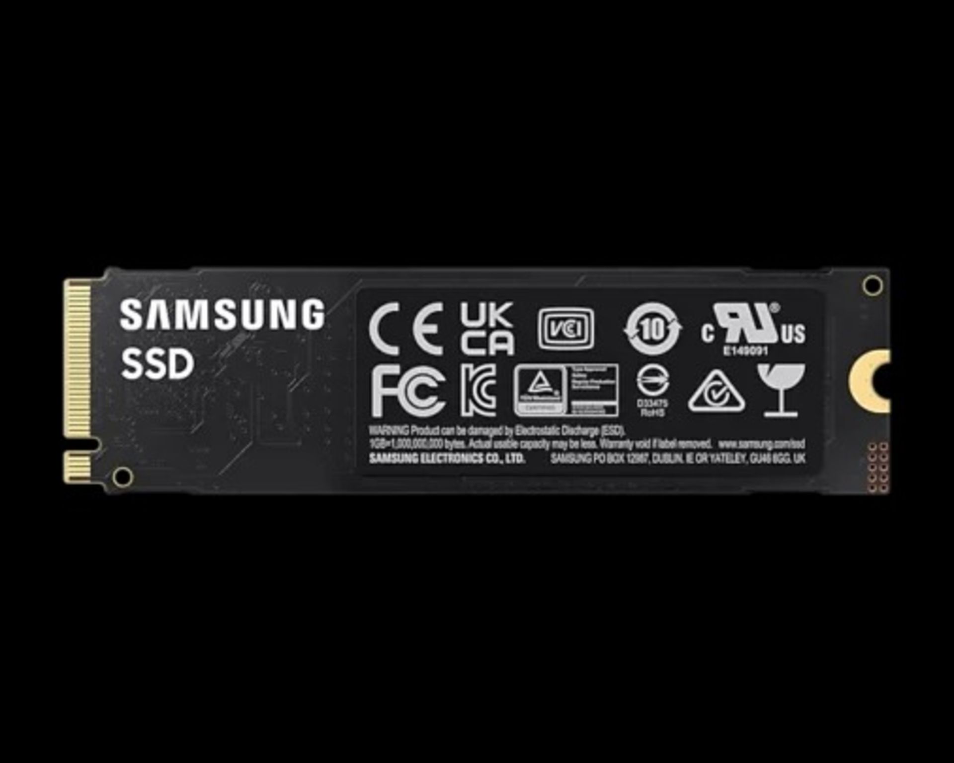 نمای پشتی اس اس دی Samsung 990 EVO
